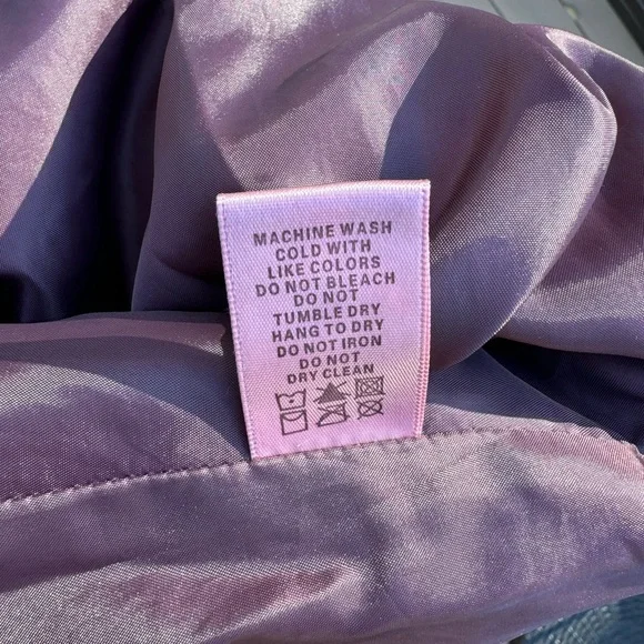 Max Studio Women’s Biker/Moto Style Jacket Dark Plum/Burgundy Size XSmall NWTS - Picture 7 of 8